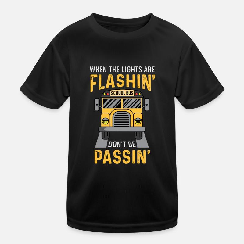 Don't be passsin' BUS Tour Guide Gift Kids Functional T-Shirt