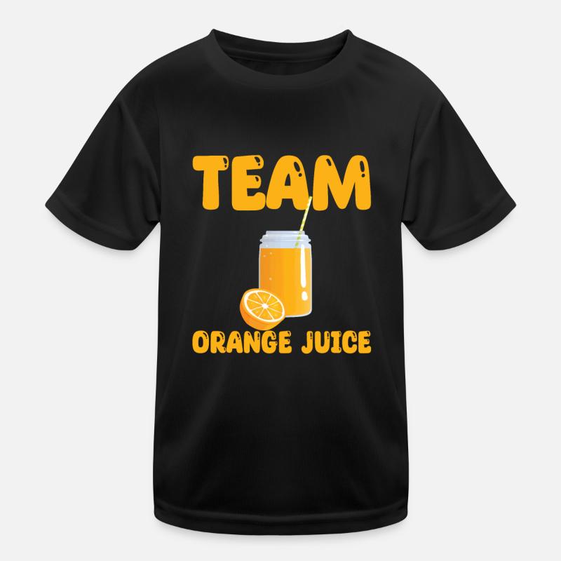 Team Orange Juice Kids Functional T-Shirt