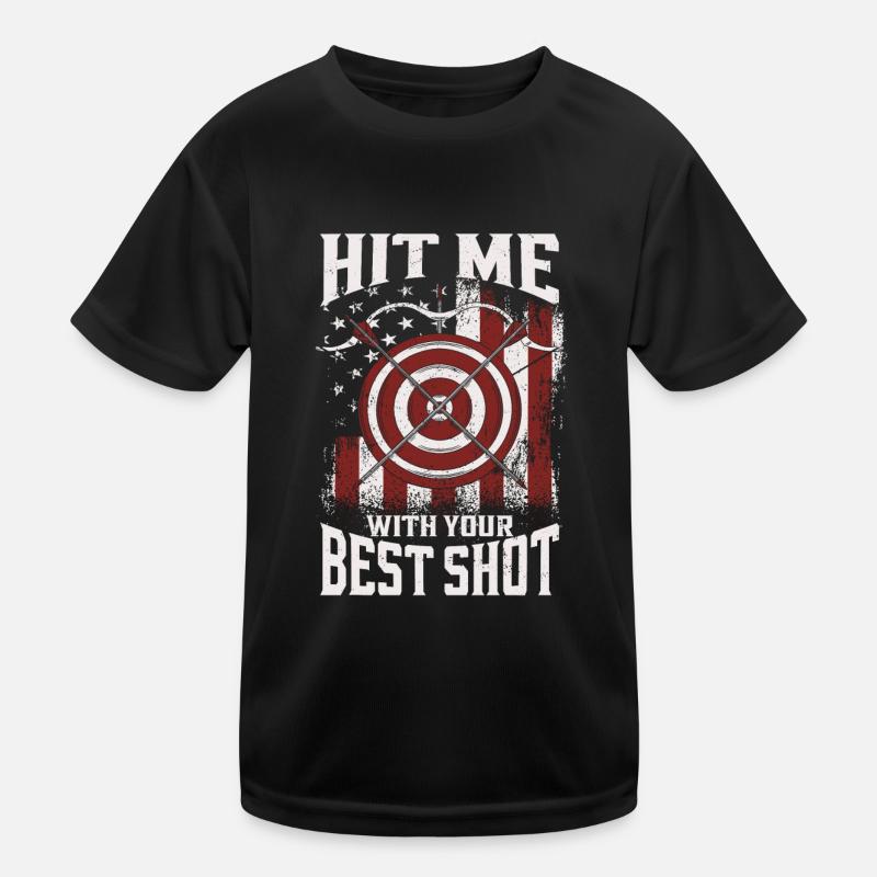 Arc de tir à l’arc Archer Vintage T-shirt sport Enfant