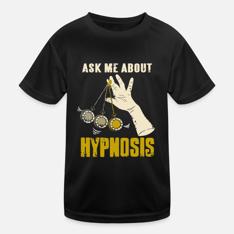 Frag mich über Hypnose Kinder Funktions-T-Shirt