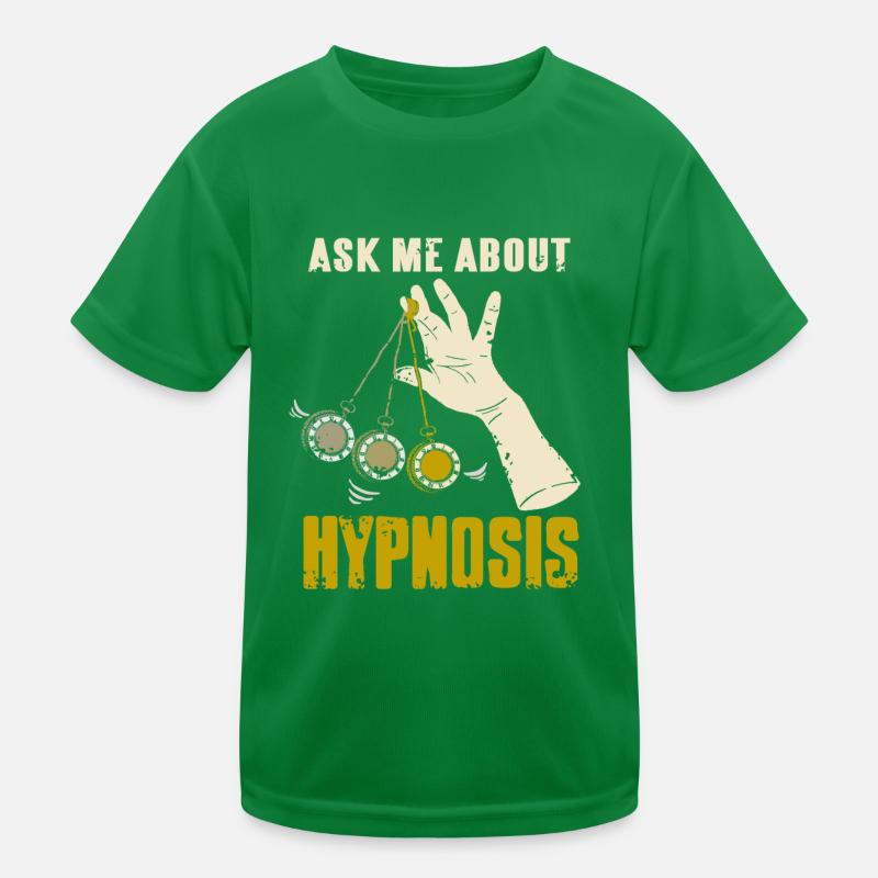Ask me about hypnosis Kids Functional T-Shirt