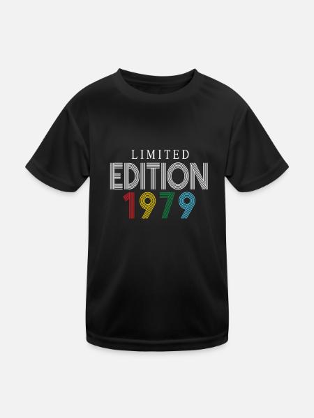 Limited Edition 1979 - Kids Functional T-Shirt - black - Front