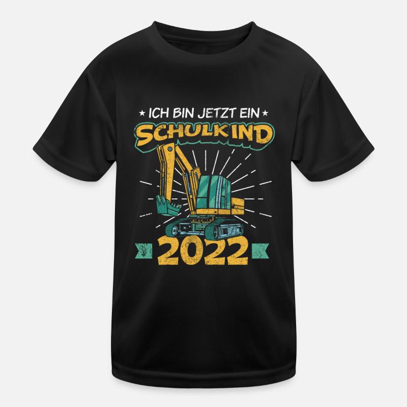 Einschulung Geschenk | Einschulung Jungen Geschenk Kinder Funktions-T-Shirt