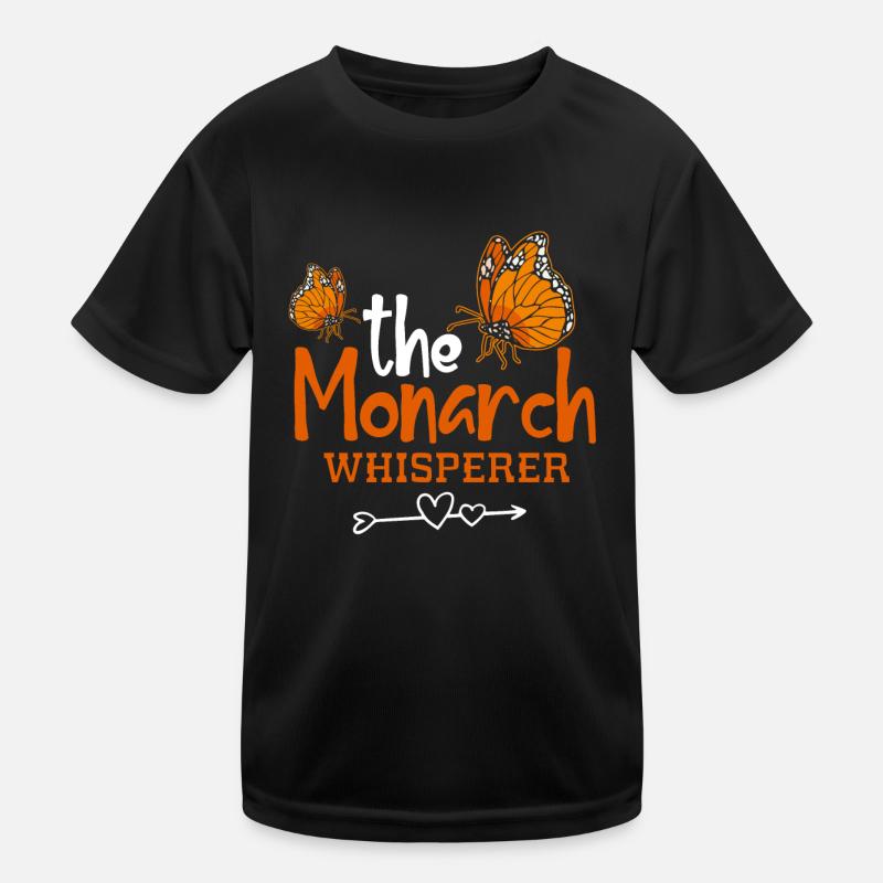 Papillon monarque T-shirt sport Enfant