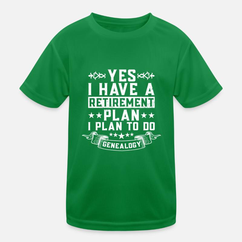 Genealogist Genealogist Family Tree Genealogist Kids Functional T-Shirt