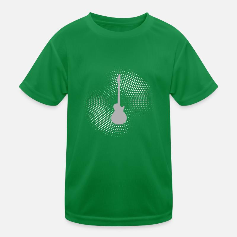 e Guitar Rock Kids Functional T-Shirt