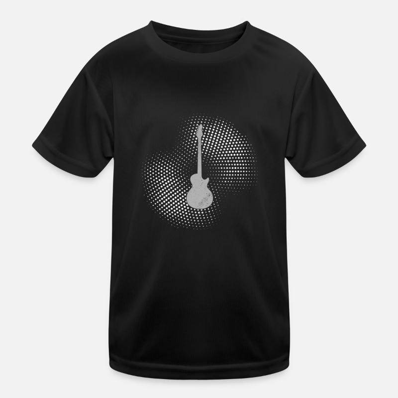 e Guitar Rock Kids Functional T-Shirt