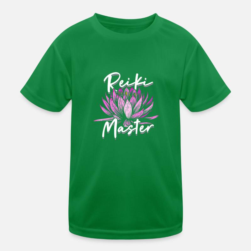 Reiki master - flower Kids Functional T-Shirt