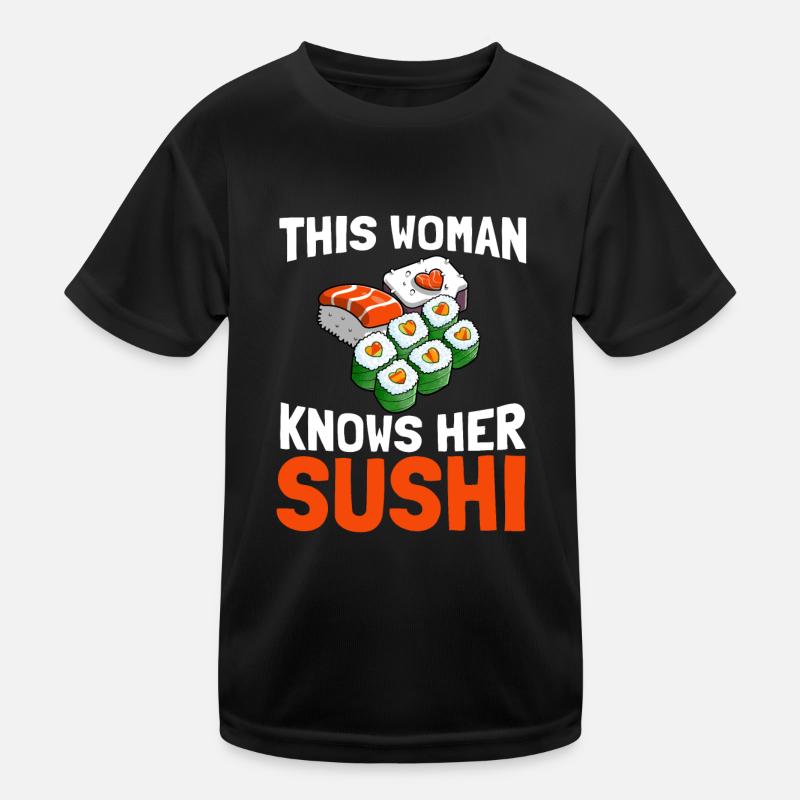 Sushi Kinder Funktions-T-Shirt