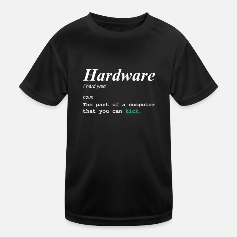 Programmeur Coder Développeur de logiciels T-shirt sport Enfant