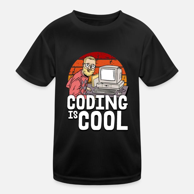Programmer Coder Software Developer Kids Functional T-Shirt