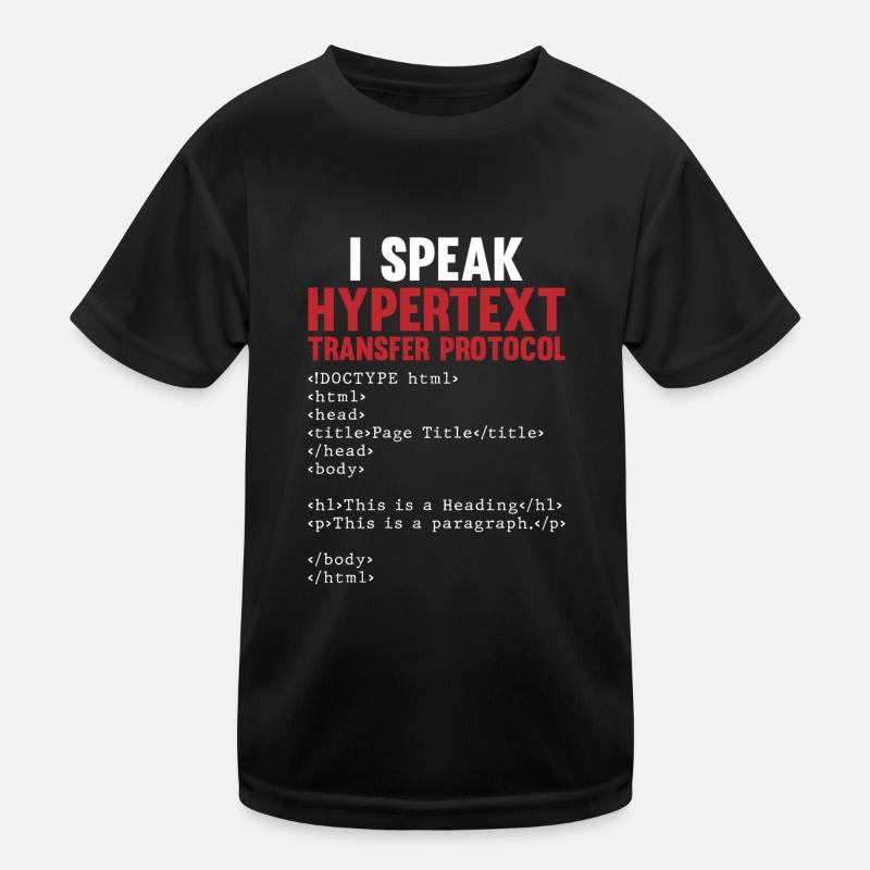 Programmer Coder Software Developer Kids Functional T-Shirt