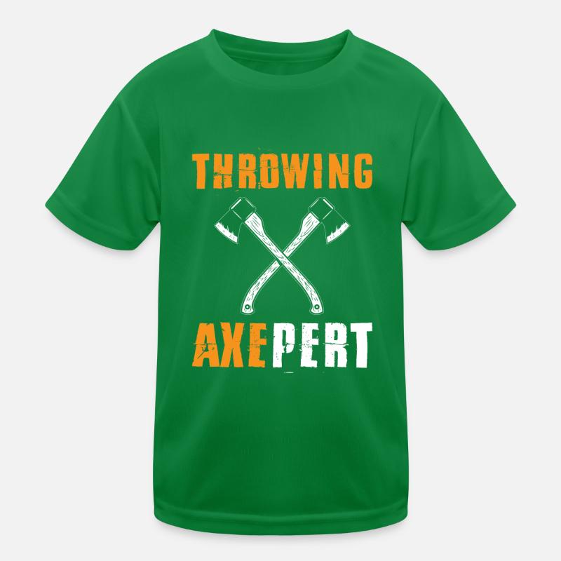 Throwing Axepert - Axe Throwing Kinder Funktions-T-Shirt