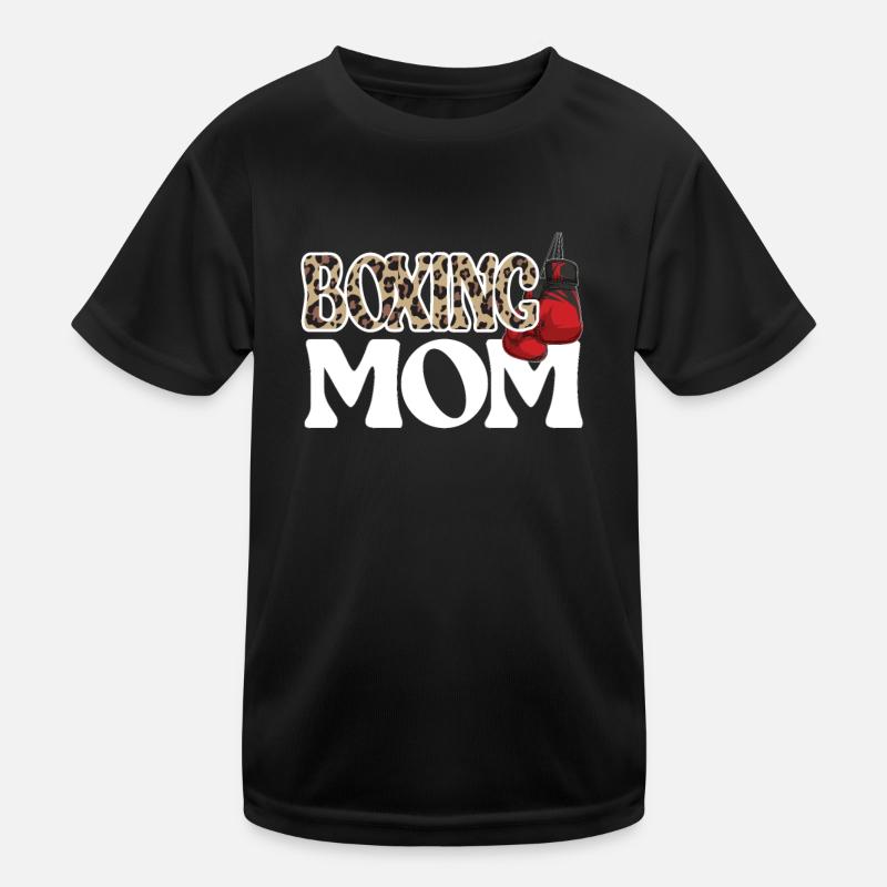 Cadeau de maman de boxe Maman de boxe fière de Boxer Mama T-shirt sport Enfant