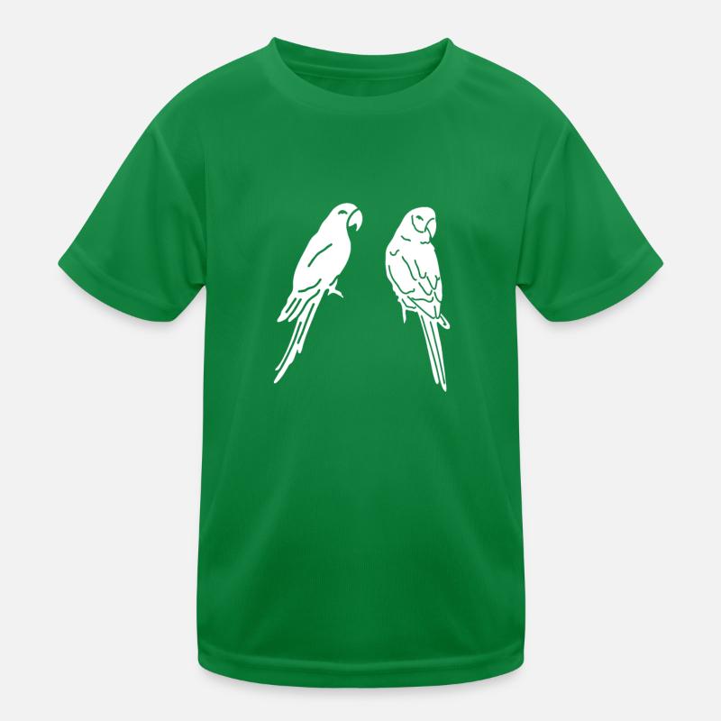 Parrot Cockatiel Bird Lovers I Kids Functional T-Shirt