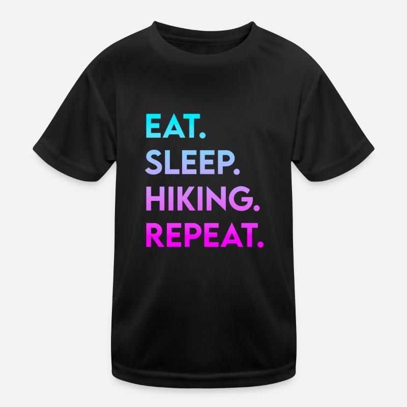 Manger Sleep Randonnée T-shirt sport Enfant