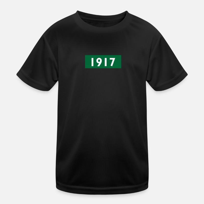 1917 birthday present Kinder Funktions-T-Shirt