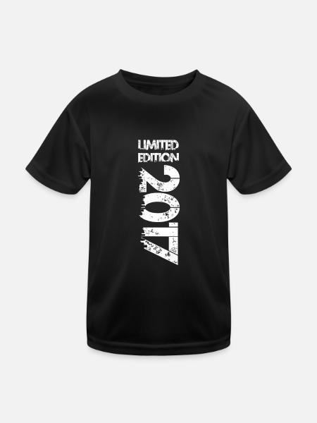 Édition limitée 2017 - T-shirt sport Enfant - noir - Devant