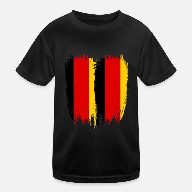 Germany Flag Germany Kids Functional T-Shirt