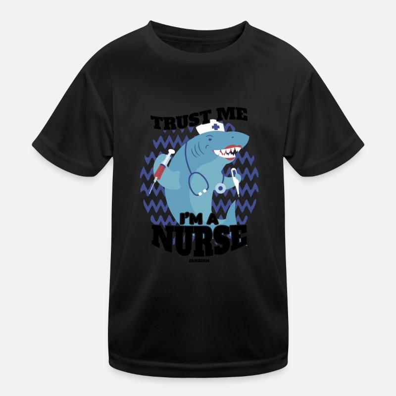 Trust Me I'm A Nurse Kids Functional T-Shirt