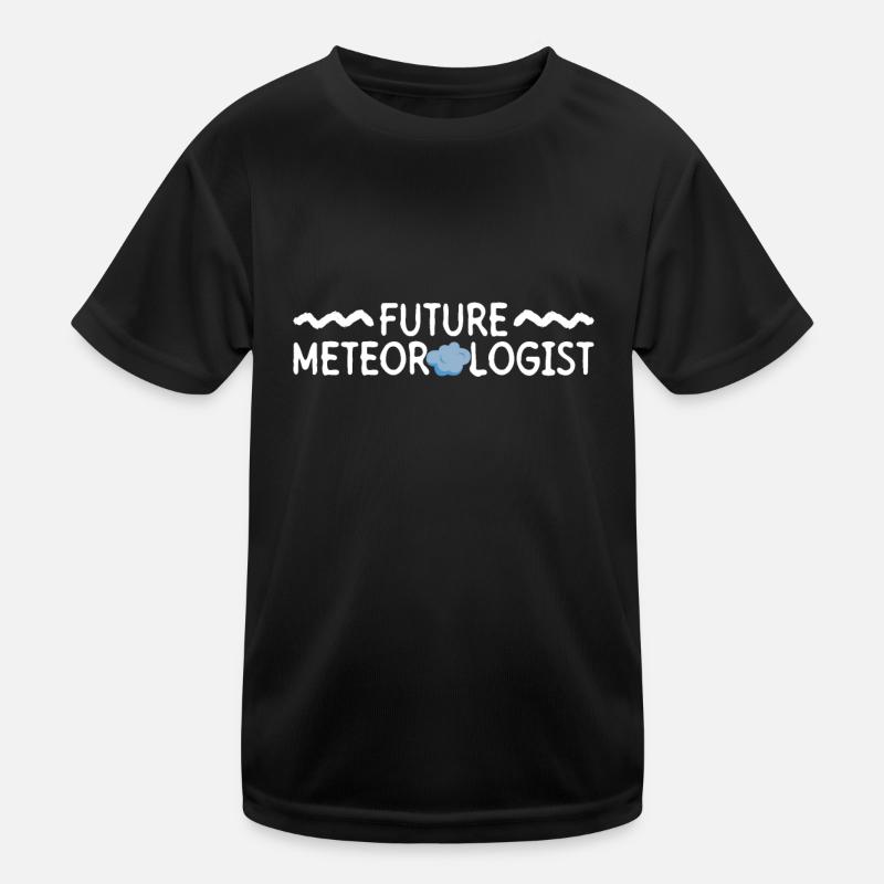 Météorologue Météo Climat Prévisions Météo T-shirt sport Enfant