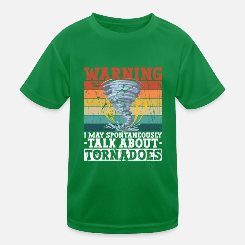 Météorologue Tornade Météo Climat Prévisions météo T-shirt sport Enfant