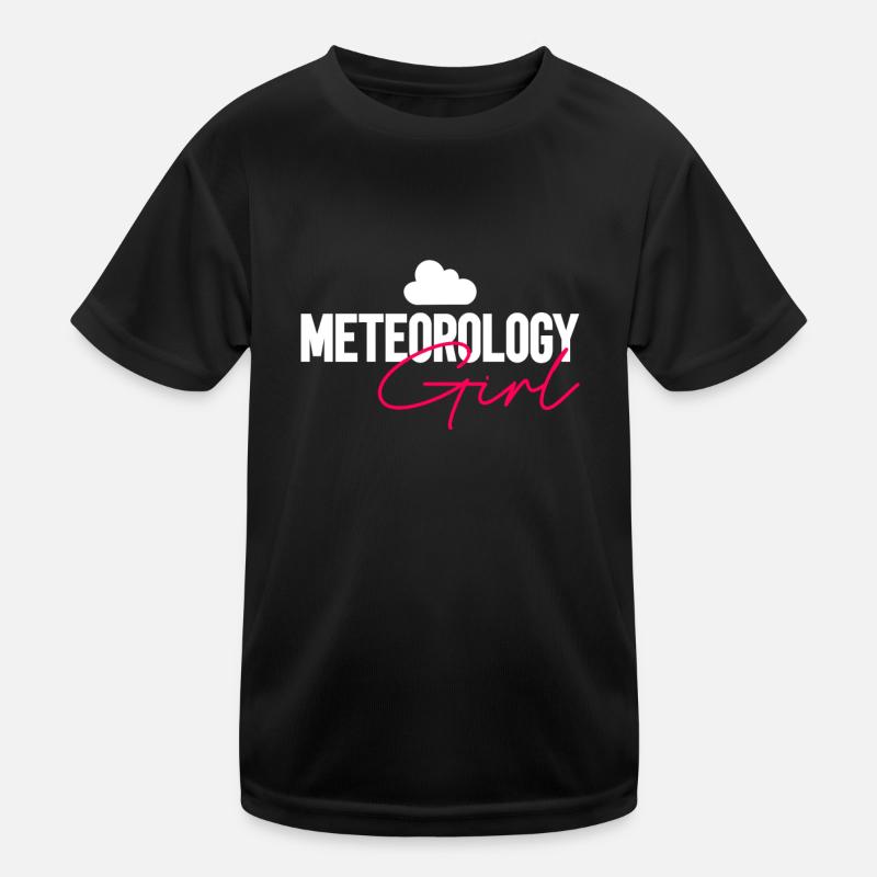 Météorologue Météo Climat Prévisions Météo T-shirt sport Enfant
