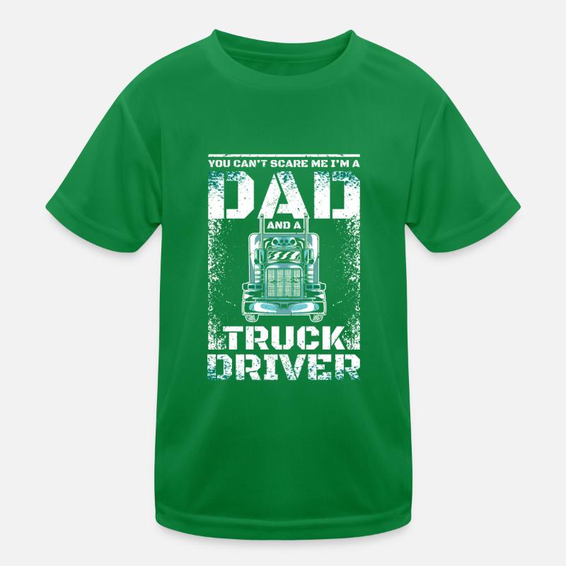 Papa et chauffeur de camion T-shirt sport Enfant