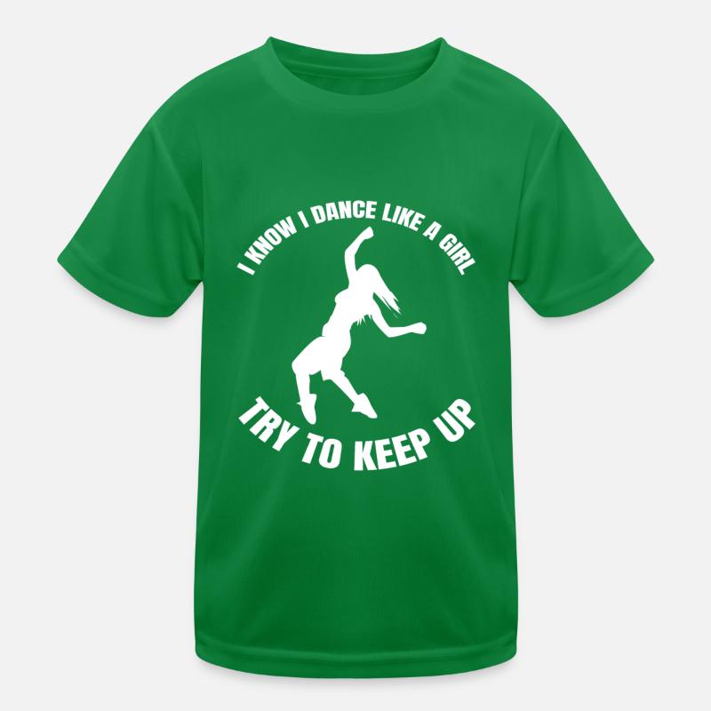 Dancer Ballerina Gift Dance Class Dance Ballet Kids Functional T-Shirt