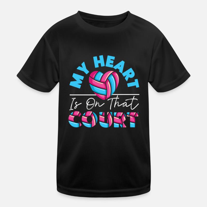 Joueuse de volleyball Équipe Maman Mère T-shirt sport Enfant