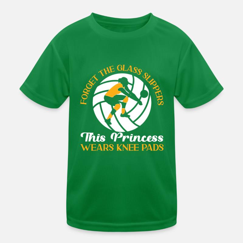 Volleyball Player Team Forget The Kinder Funktions-T-Shirt