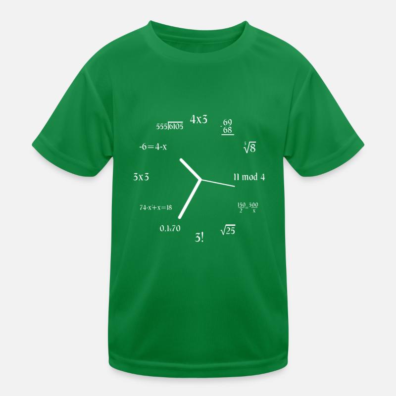 Math Joke Equation Formula Math Meme Math Clock Kinder Funktions-T-Shirt