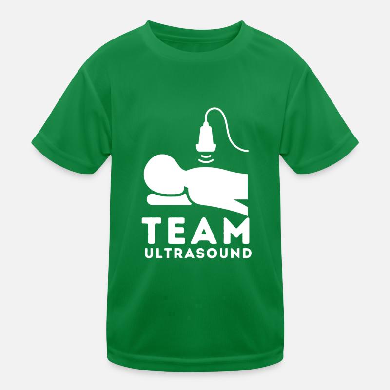 Échographiste Échographie Échographie Échographie T-shirt sport Enfant