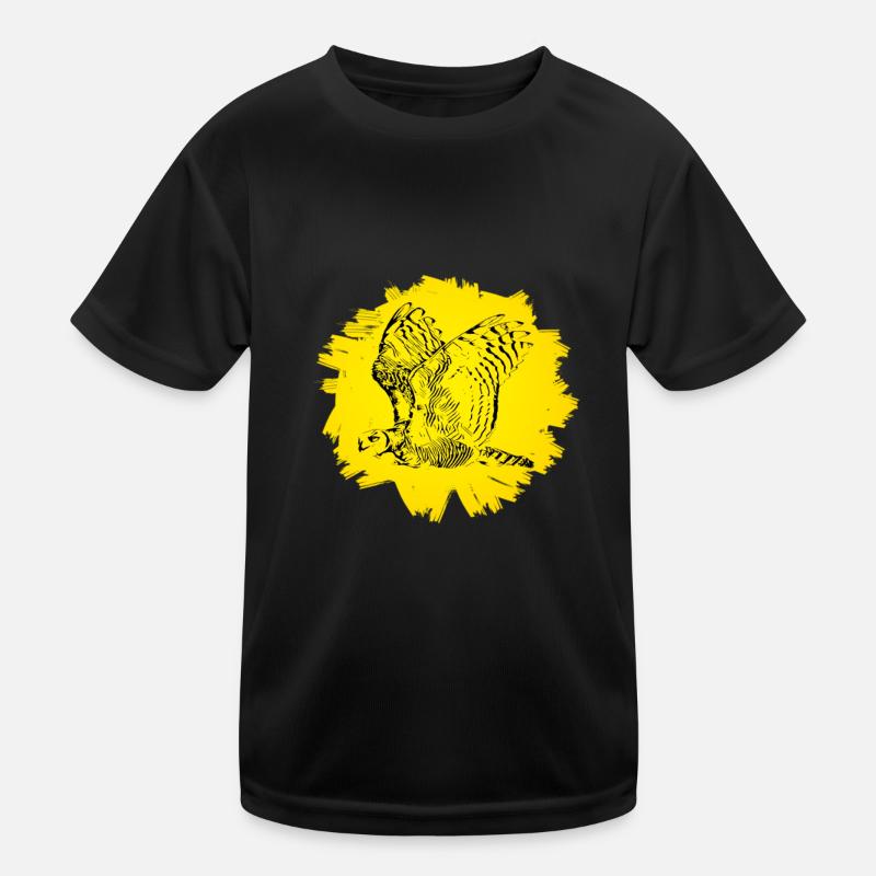 Eule Kinder Funktions-T-Shirt