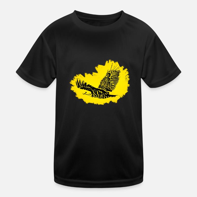 Adler Kinder Funktions-T-Shirt