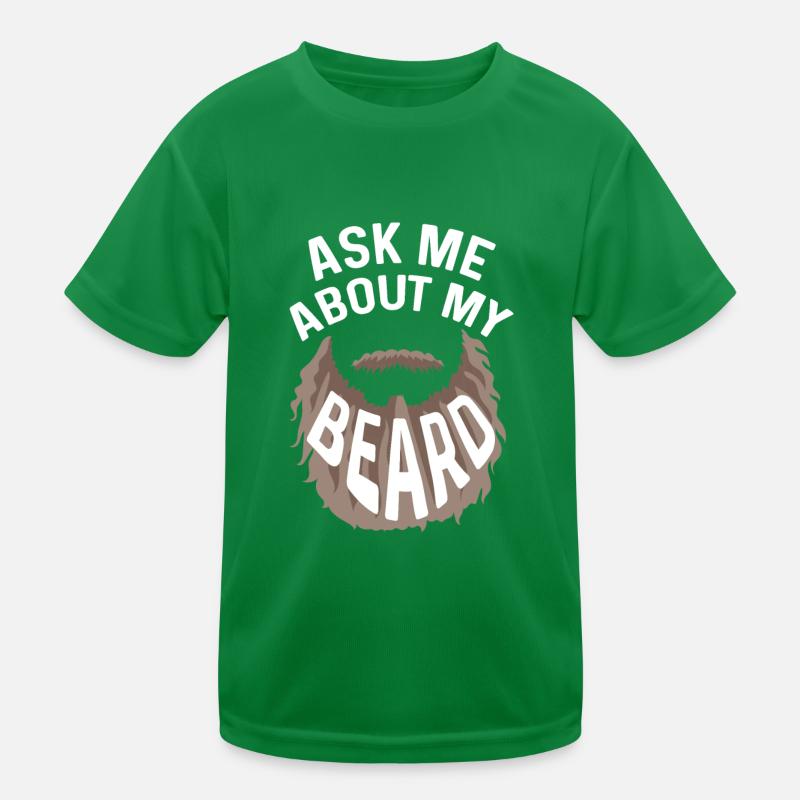 Frage mich Friseur Gift Kinder Funktions-T-Shirt