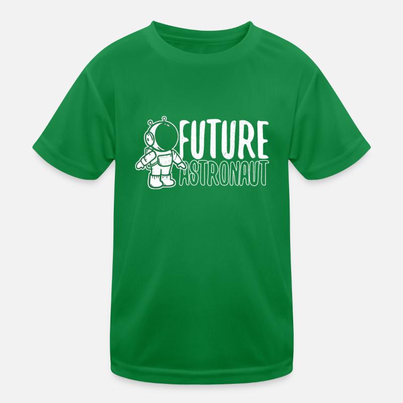 Astronaut der Zukunft Planet Raumfahrt Kinder Funktions-T-Shirt