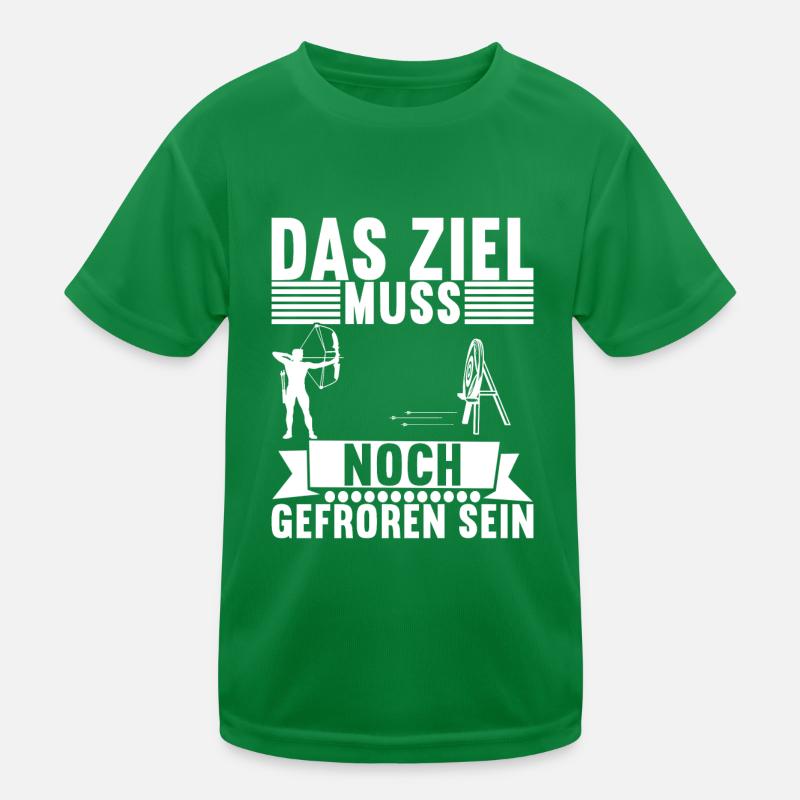 Bogenschießen Bogenschütze Arrow Kinder Funktions-T-Shirt