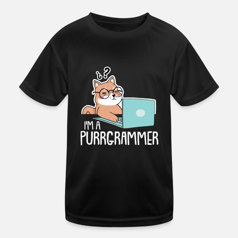 Programmeur Coder Développeur de logiciels T-shirt sport Enfant