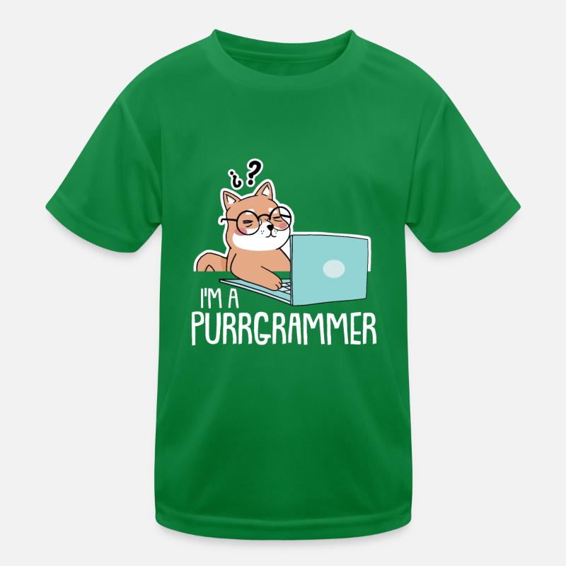 Programmer Coder Software Developer Kids Functional T-Shirt