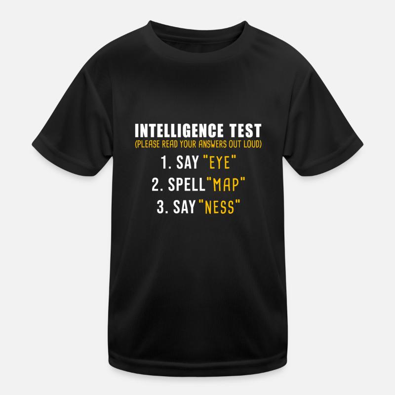 Intelligence Test Kinder Funktions-T-Shirt