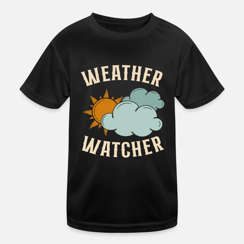 Meteorologist Weather Forecast Kids Functional T-Shirt