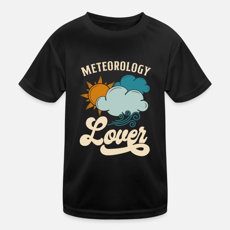 Meteorologist Weather Forecast Kids Functional T-Shirt