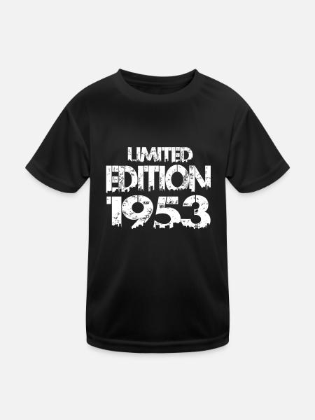 Édition limitée 1953 - T-shirt sport Enfant - noir - Devant