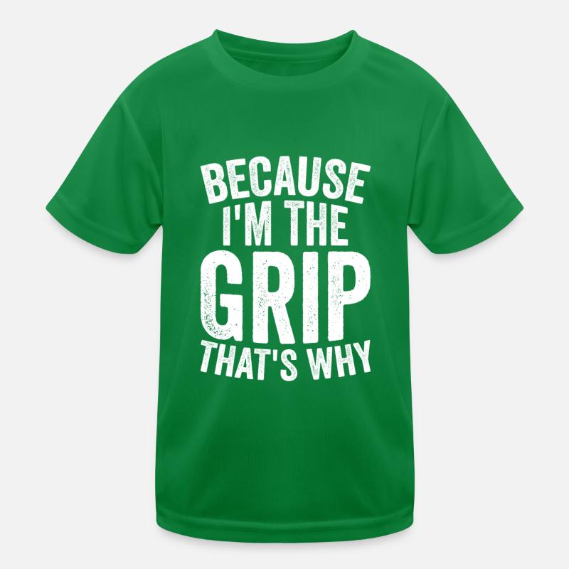 Parce que je suis The Grip T-shirt sport Enfant