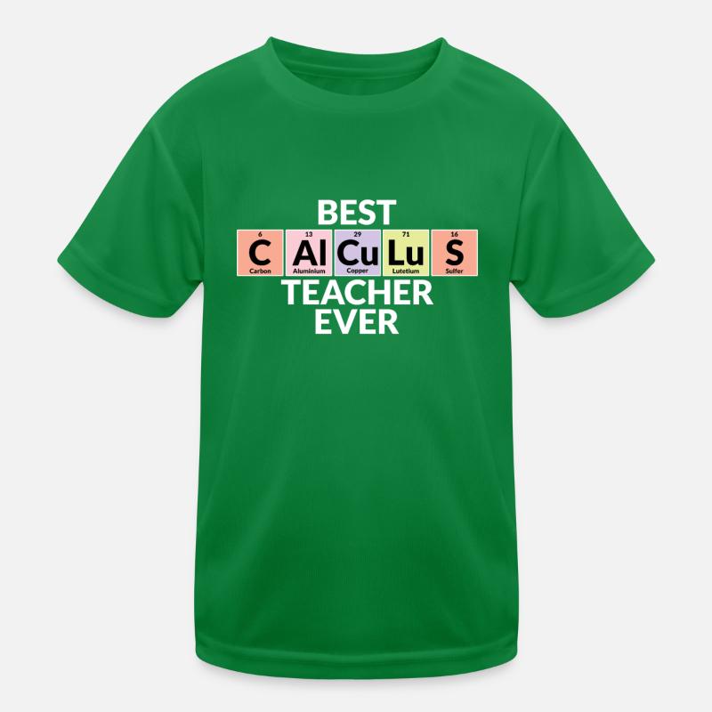 Meilleur professeur de mathématiques de tous les temps T-shirt sport Enfant