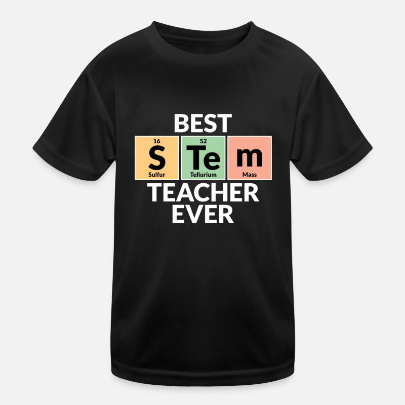 Meilleur professeur de STIM de tous les temps T-shirt sport Enfant