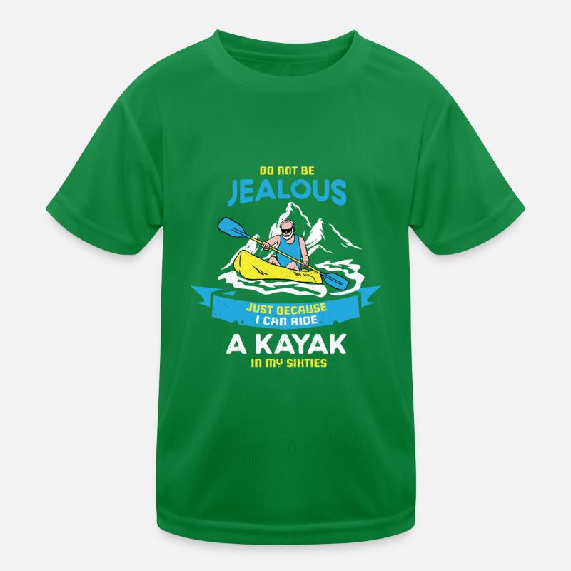 Kayak Bateau Canoë Paddle Double Paddle T-shirt sport Enfant