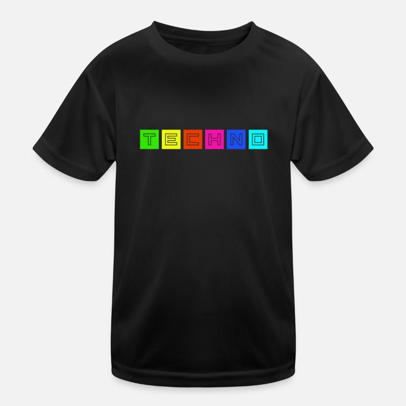 Techno Kids Functional T-Shirt
