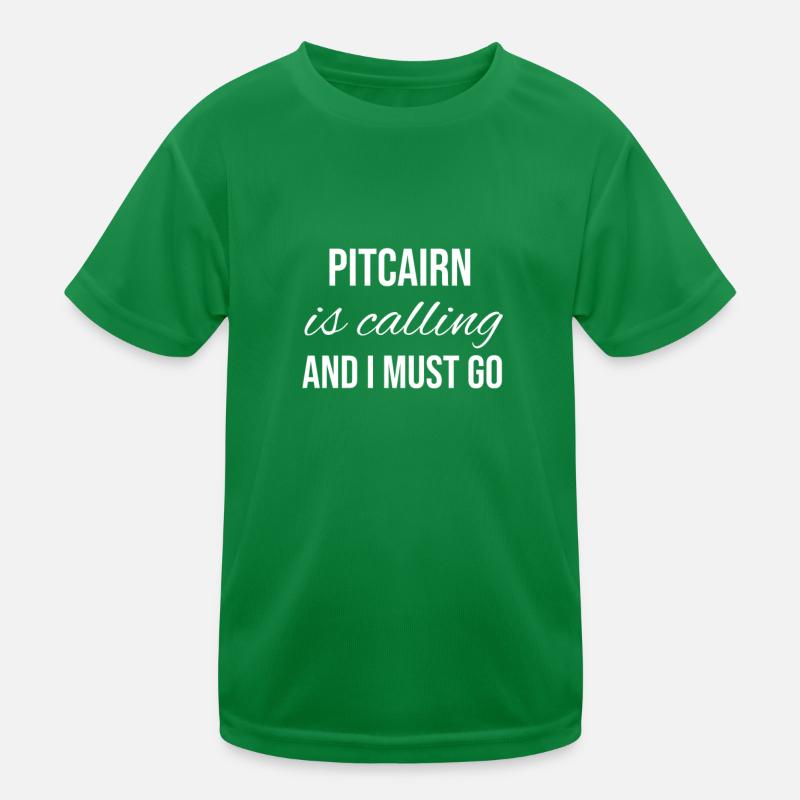 Pitcairn Kinder Funktions-T-Shirt